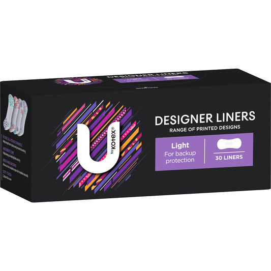 U by Kotex Designer Series Liners Protect Liners 30 pack
