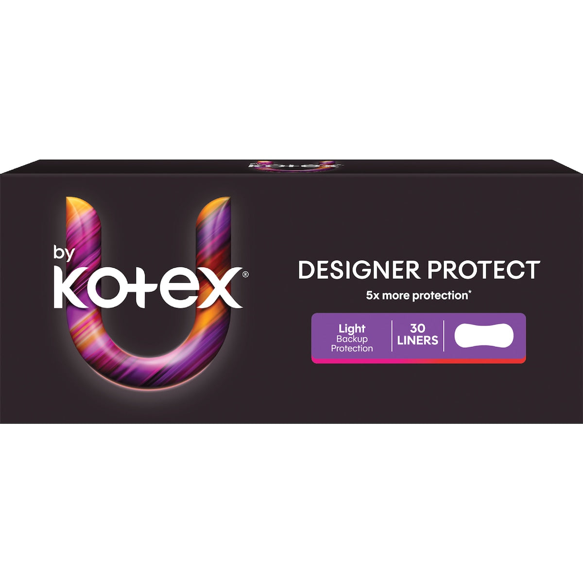U By Kotex Designer Liners 30 Pack