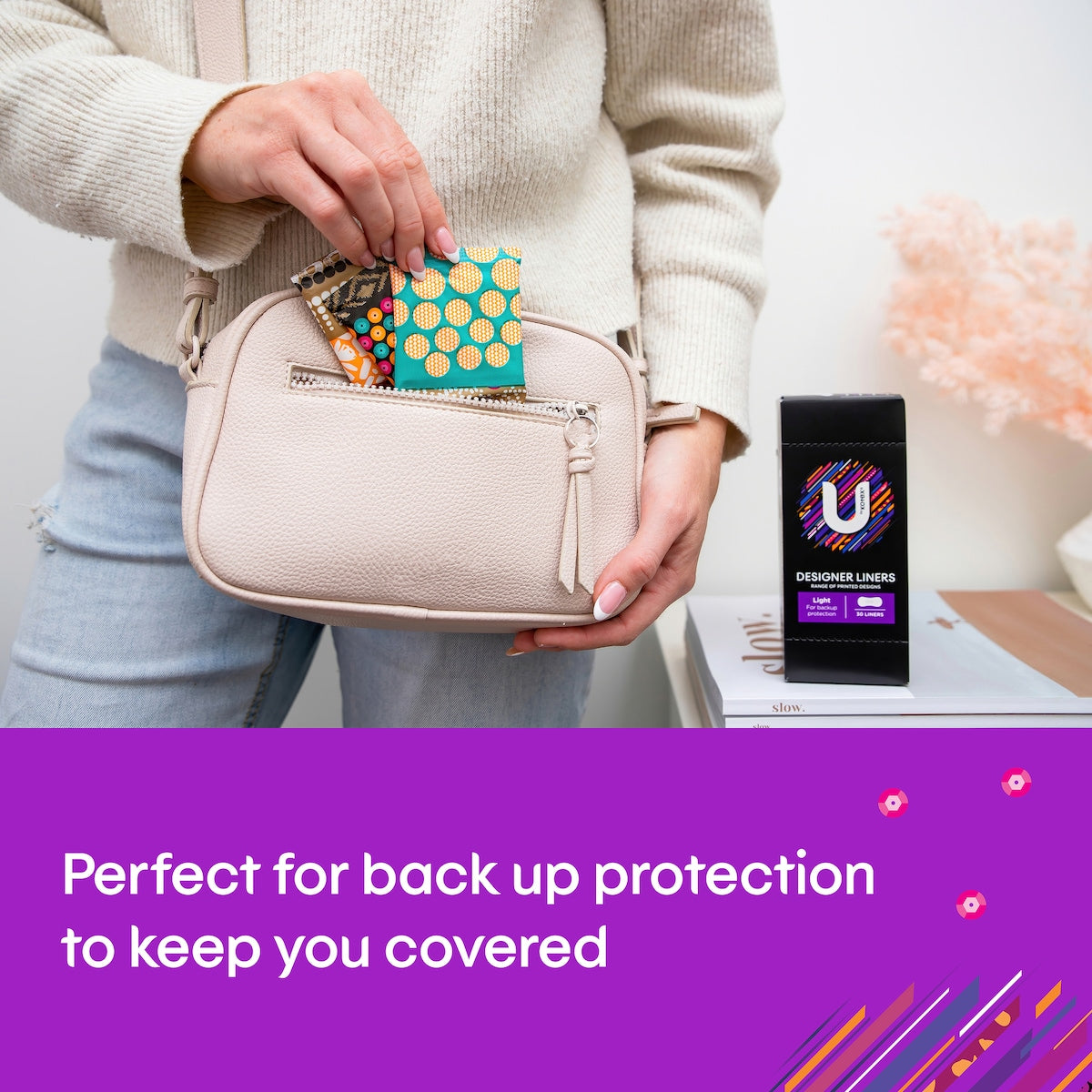 U By Kotex Designer Liners 30 Pack