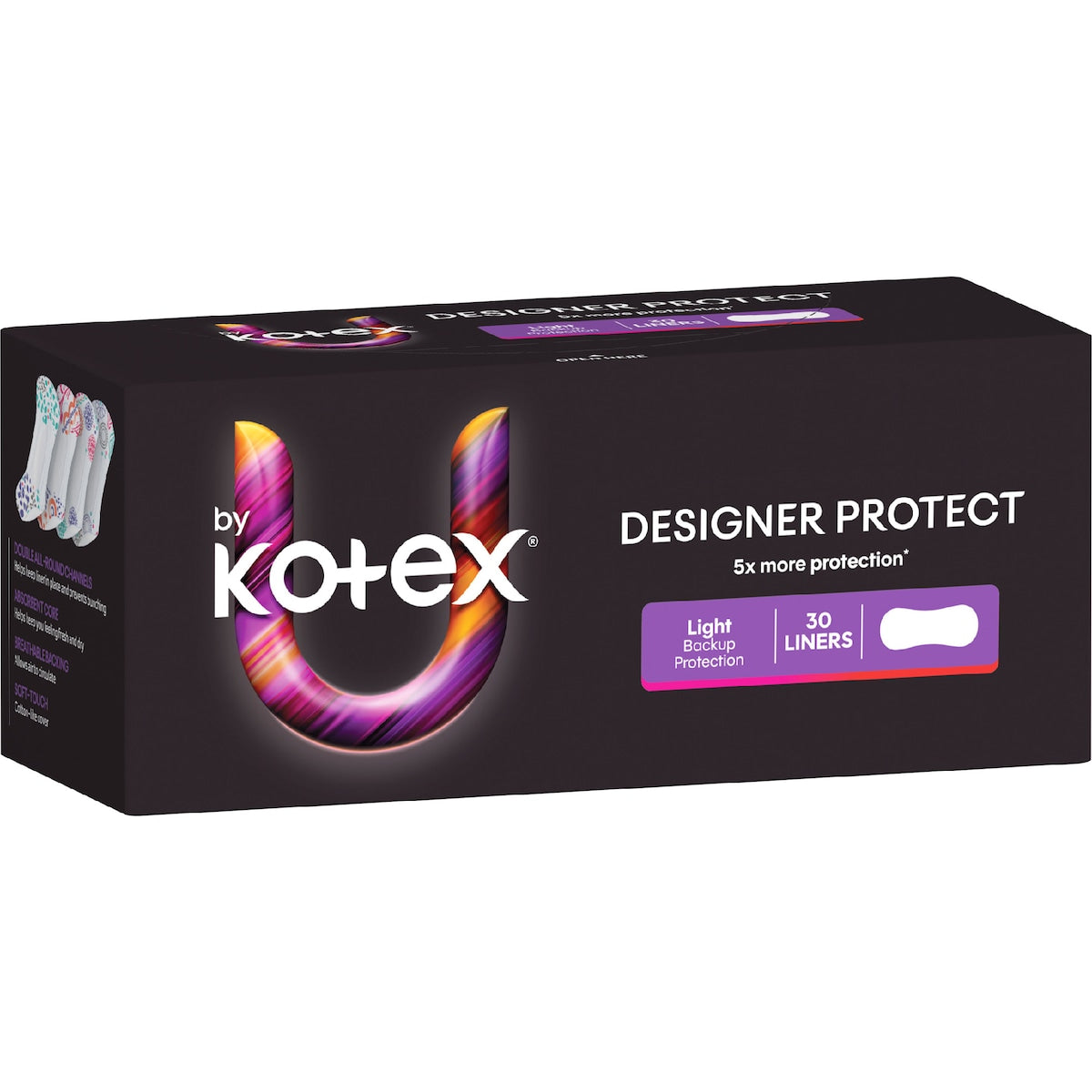 U By Kotex Designer Liners 30 Pack
