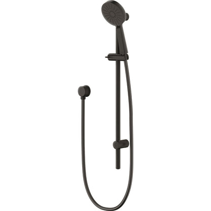 Methven Black Krome Rail Shower - 3 Function - ABS Brass - Voluminous