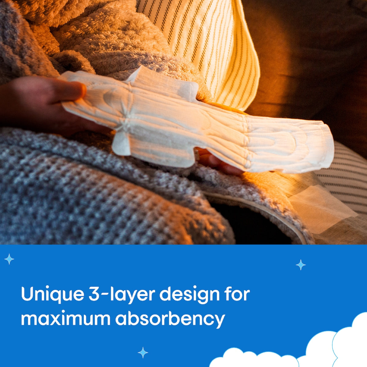 U By Kotex Ultrathin Overnight Pads With Wings 12 Pack