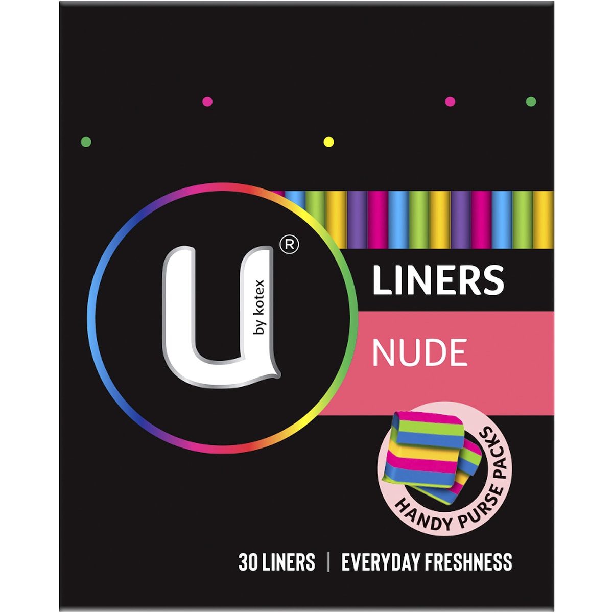 U By Kotex Zero Liners 30 Pack