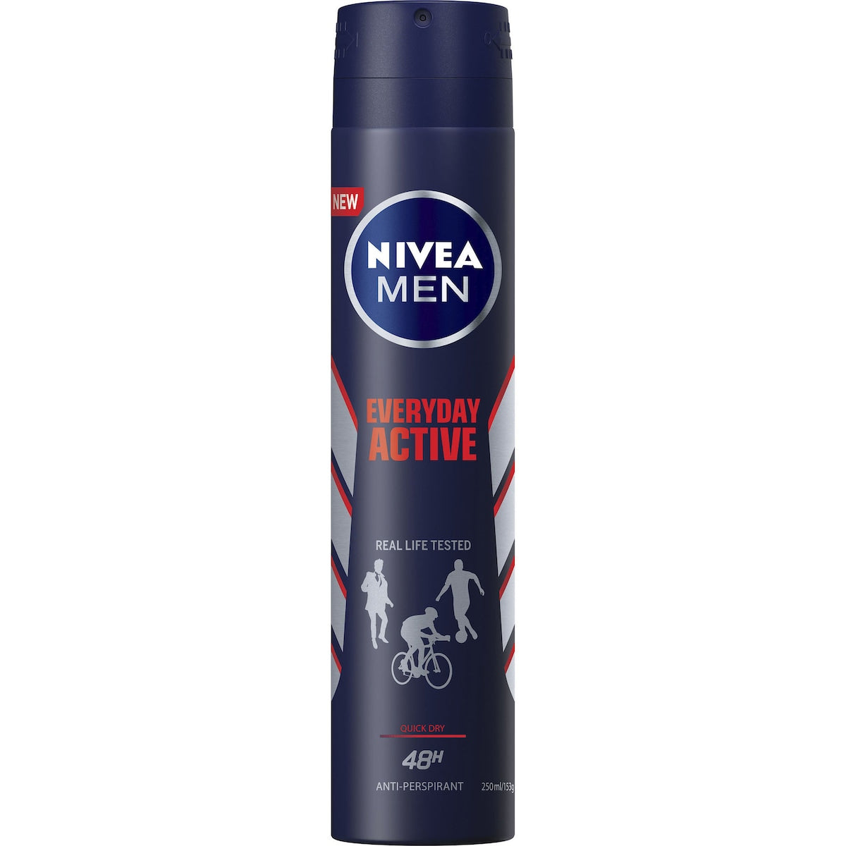 Nivea Men Everyday Active Aerosol Antiperspirant Deodorant 250ml