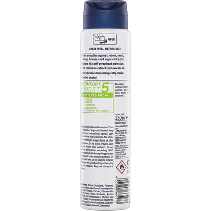 Nivea Men Sensitive Aerosol Antiperspirant Deodorant 250ml