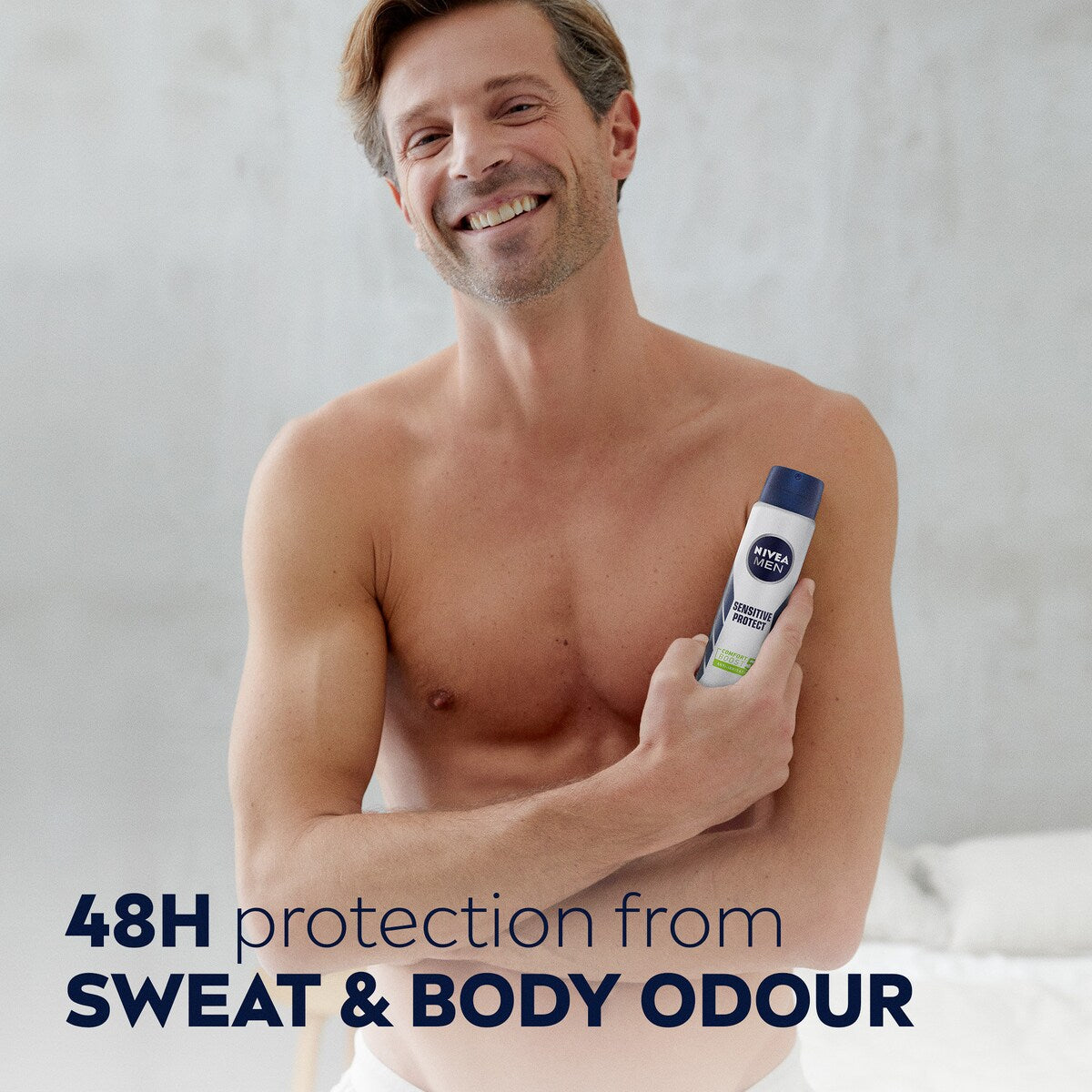 Nivea Men Sensitive Aerosol Antiperspirant Deodorant 250ml