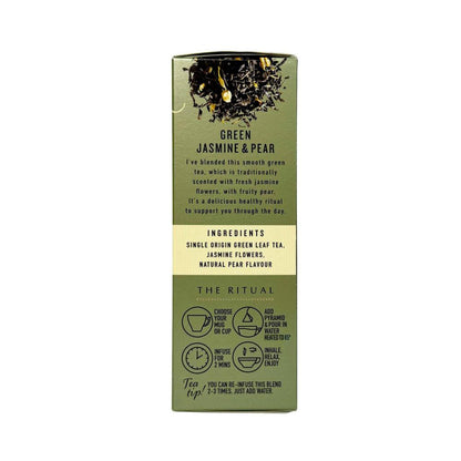 Madame Flavour Green Jasmine & Pear Tea Bags18 Pack - 36g