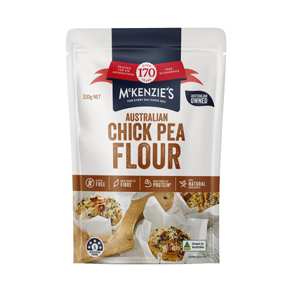 Mckenzie's Chick Pea Flour Resealable - 330g