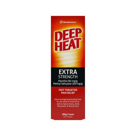 Deep Heat Extra Strengh Cream - 100g