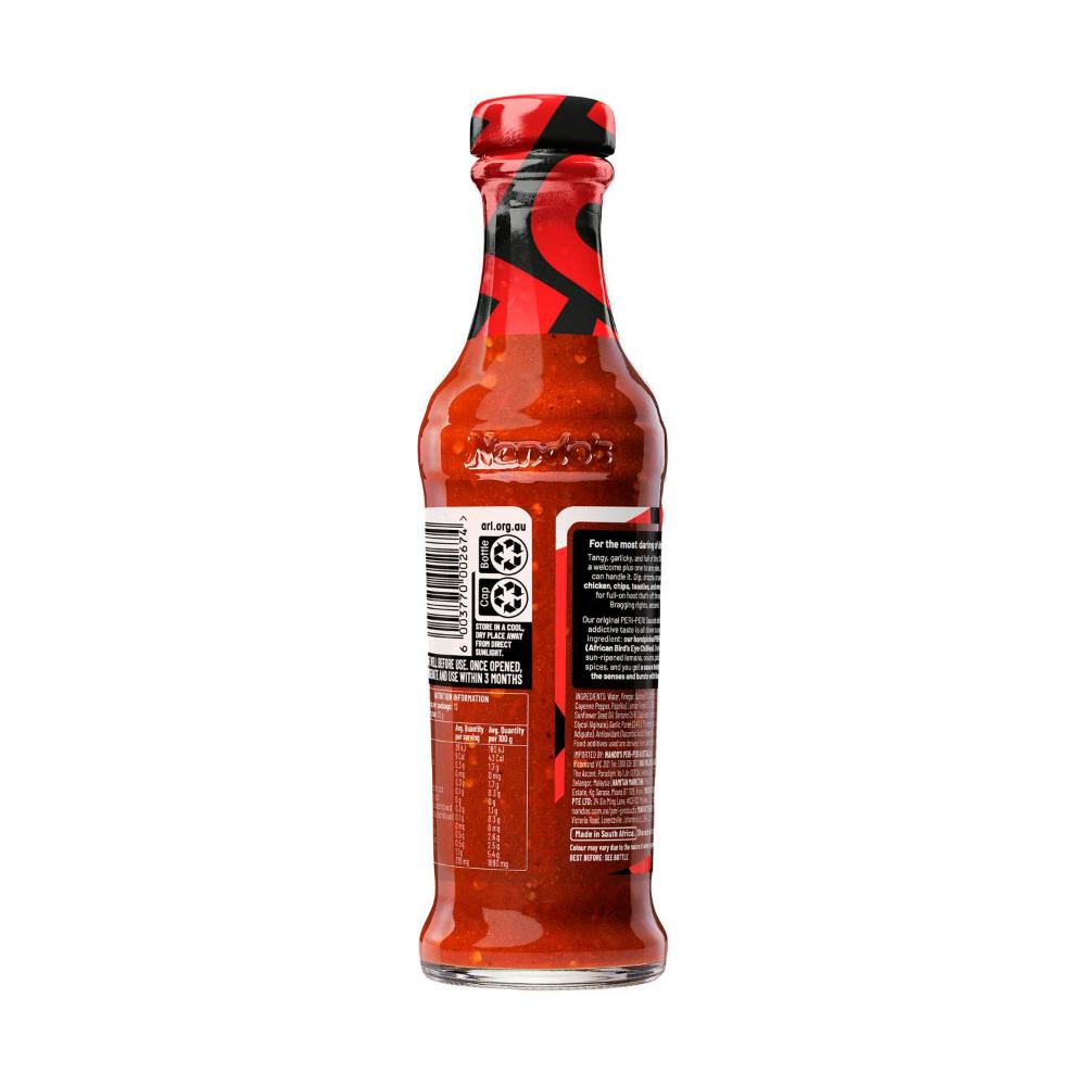 Nando's Peri Peri XX Hot Chilli Sauce - 250g