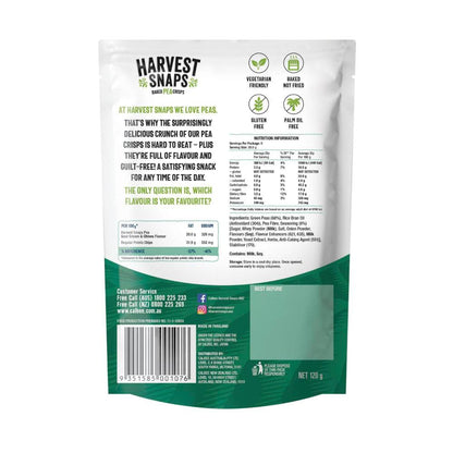 Harvest Snap Pea Sour Cream And Chives - 120g