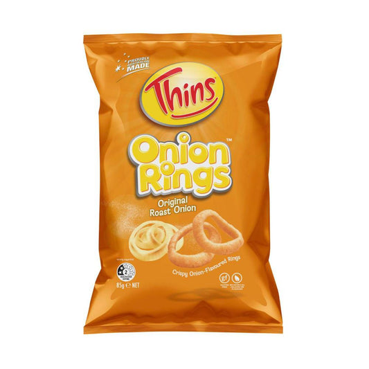 Thins Onion Rings Original Salted - 85g