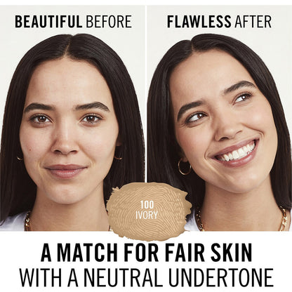Rimmel London Match Perfection Foundation 100 Ivory 30ml