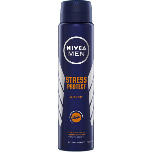 Nivea Men Stress Protect Aerosol Antiperspirant Deodorant 250ml