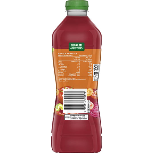 V8 Vegetable Juice Hot and Spicy 1.25L
