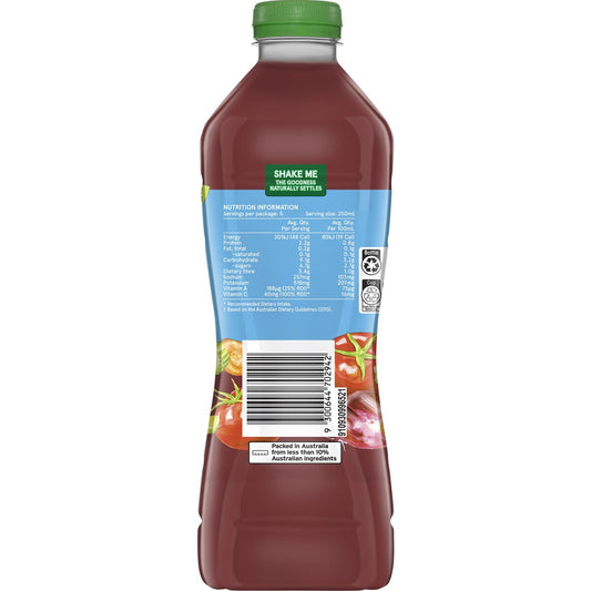 V8 Vegetable Juice Low Sodium 1.25L