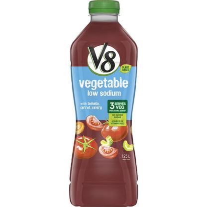 V8 Vegetable Juice Low Sodium 1.25L
