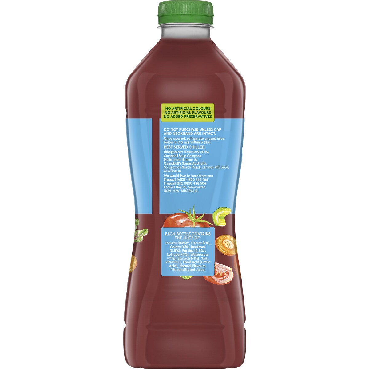 V8 Vegetable Juice Low Sodium 1.25L
