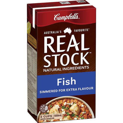 Campbells Real Stock Fish Liquid Stock 500mL