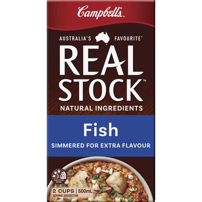 Campbells Real Stock Fish Liquid Stock 500mL