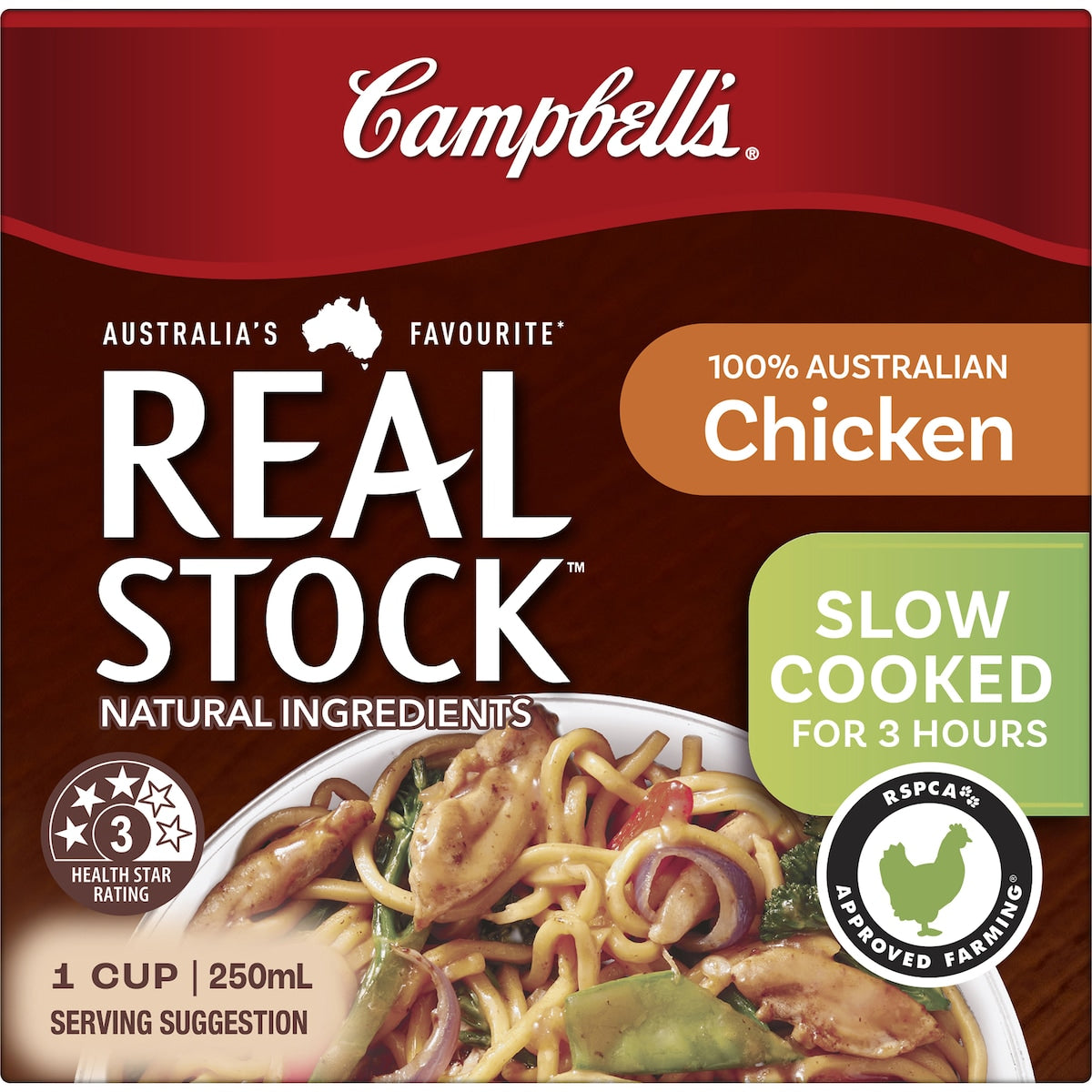 Campbells Real Stock Chicken 250ml