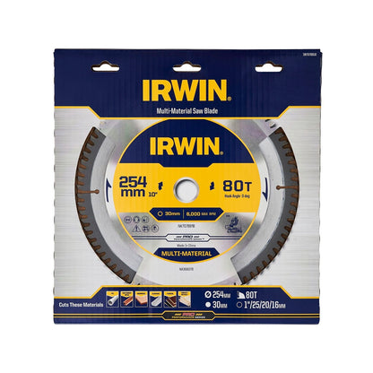 Irwin Marathon Pro Multi Material Circular Saw Blade - 254mm - 80T