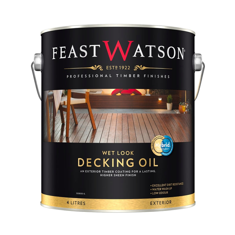 Feast Watson Wet Look Decking Oil 4L