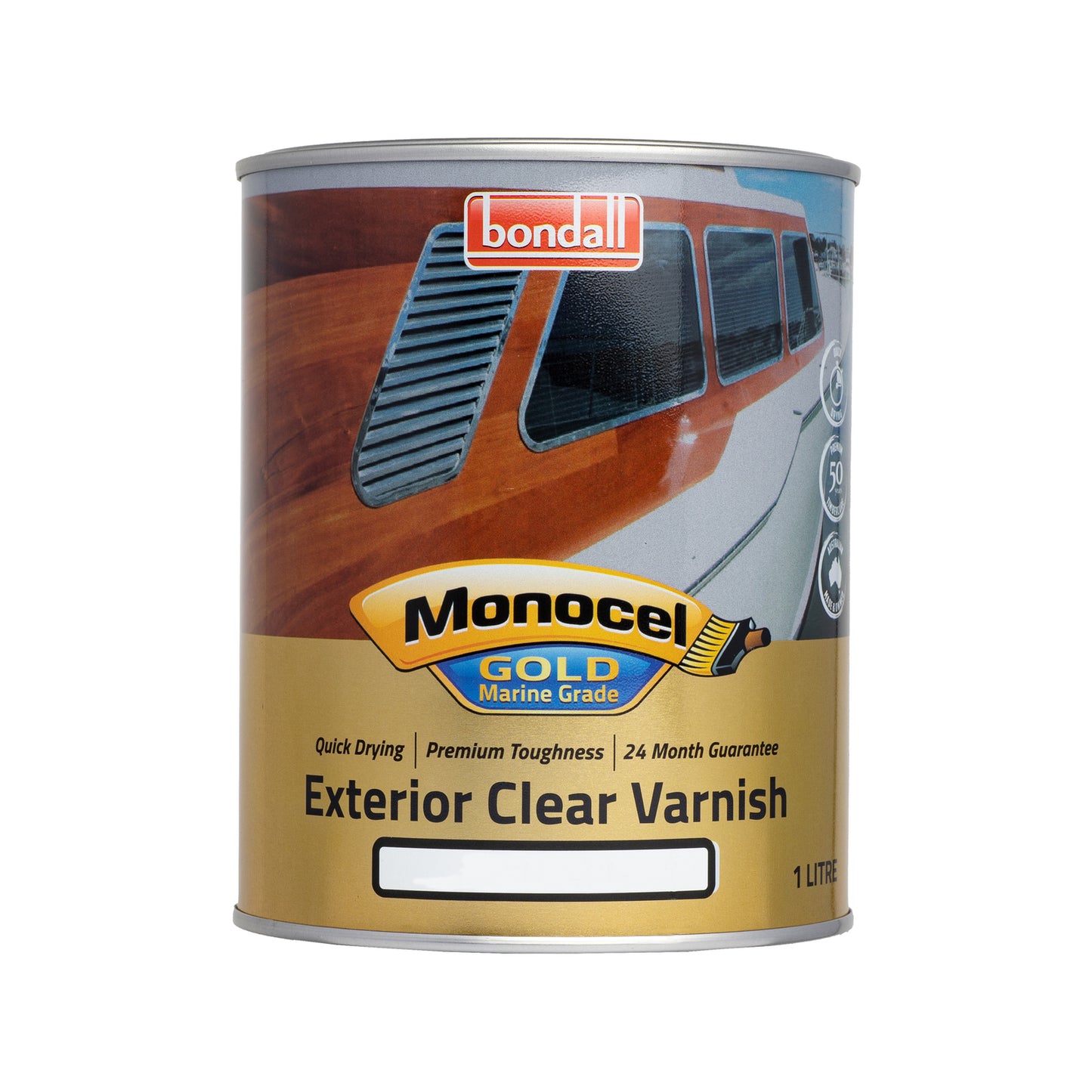 Bondall Gloss Monocel Gold Marine Varnish - 1L