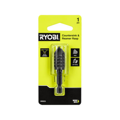 Ryobi Countersink Reamer Wood Rasp - 115 x 55 x 16mm