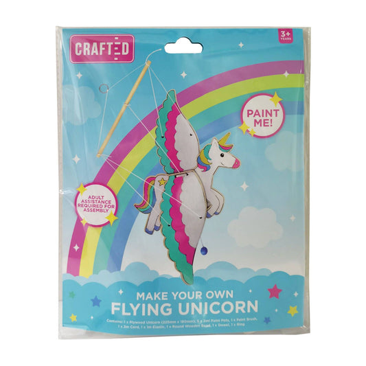 Crafted Make Your Own Mobile Flying Unicorn Craft Kit - 205 x 250mm