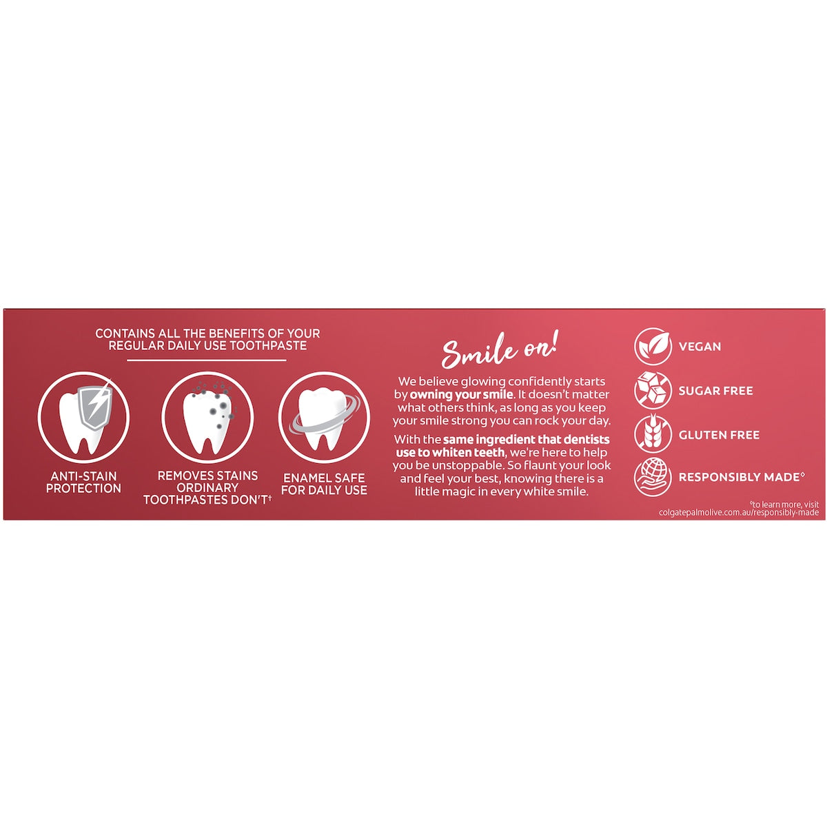 Colgate Teeth Whitening Toothpaste Optic White Stain Fighter 140g