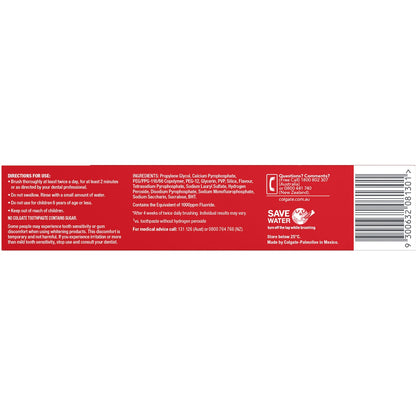 Colgate Teeth Whitening Toothpaste Optic White Stain Fighter 140g