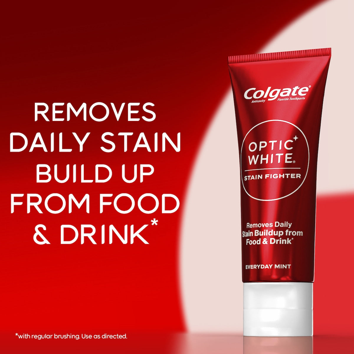 Colgate Teeth Whitening Toothpaste Optic White Stain Fighter 140g