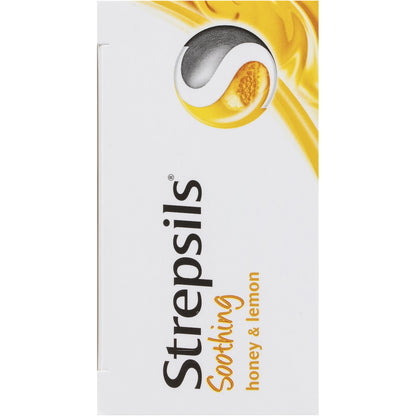 Strepsils Soothing Sore Throat Lozenges Honey & Lemon 48 Pack