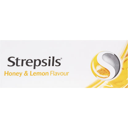 Strepsils Soothing Sore Throat Lozenges Honey & Lemon 48 Pack