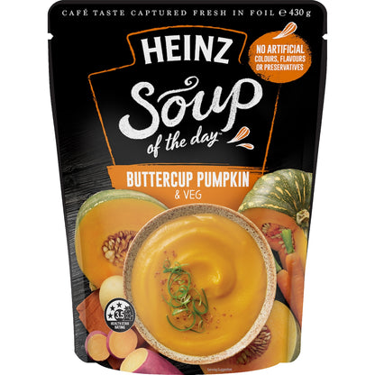 Heinz Soup Of The Day Buttercup Pumpkin & Veg Pouch 430g
