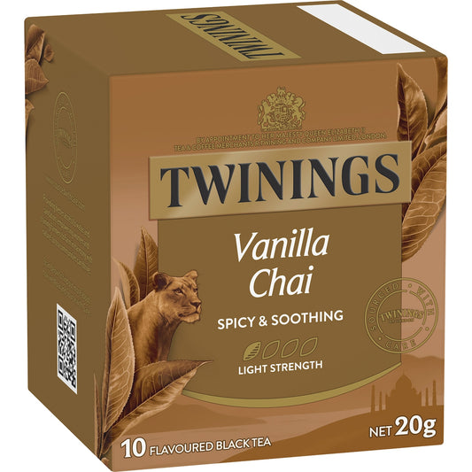 Twinings Chai Vanilla Tea Bags 10 pack