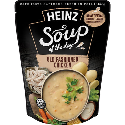 Heinz Soup Of The Day Old Fashioned Chicken Pouch 430g