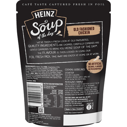 Heinz Soup Of The Day Old Fashioned Chicken Pouch 430g