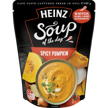 Heinz Soup Of The Day Spicy Pumpkin Pouch 430g