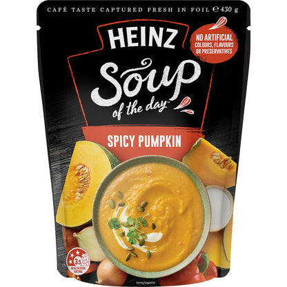 Heinz Soup Of The Day Spicy Pumpkin Pouch 430g