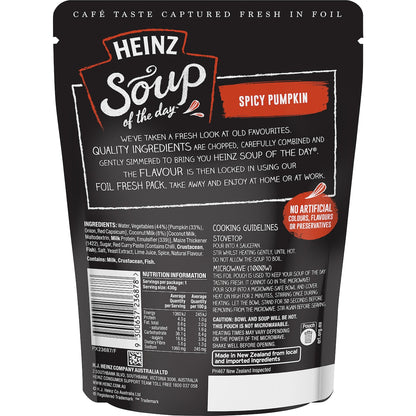 Heinz Soup Of The Day Spicy Pumpkin Pouch 430g
