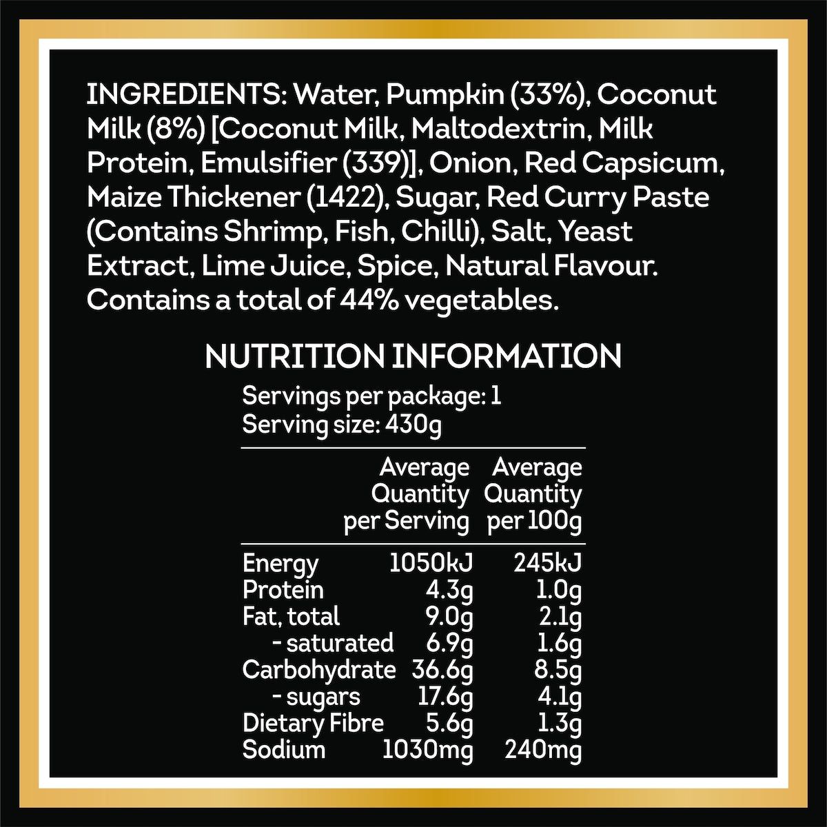 Heinz Soup Of The Day Spicy Pumpkin Pouch 430g