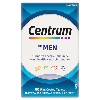 Centrum Men Daily Multivitamin Supplements 60 pack