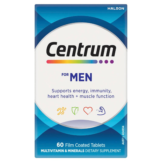 Centrum Men Daily Multivitamin Supplements 60 pack