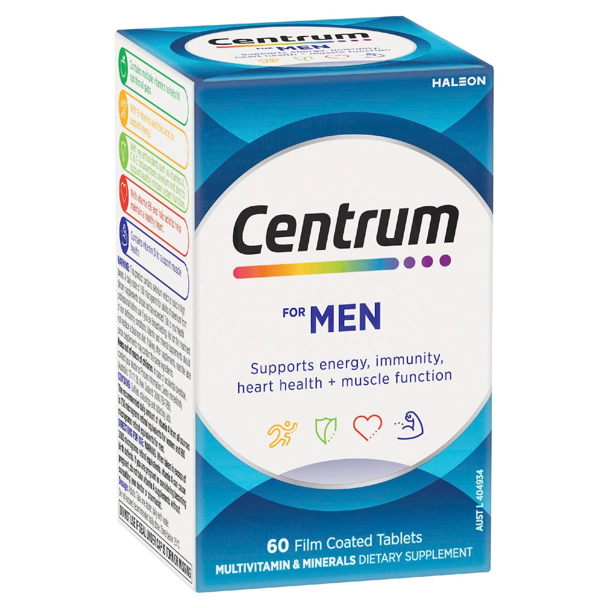 Centrum Men Daily Multivitamin Supplements 60 pack