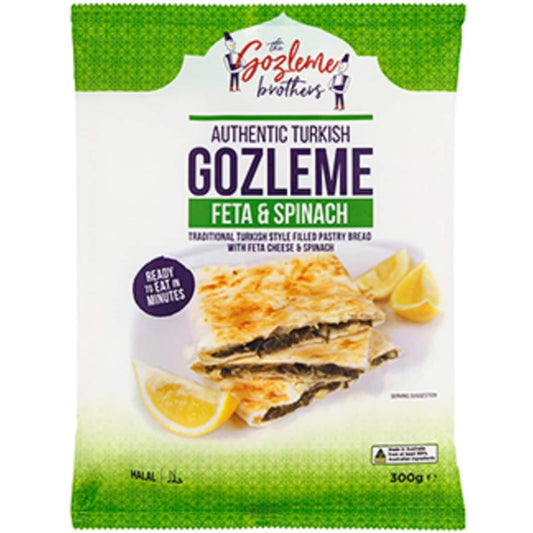 The Gozleme Brothers Feta & Spinach Gozleme 300g