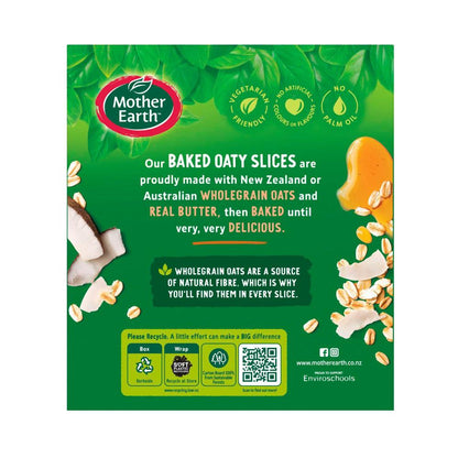 Mother Earth Golden Oats Baked Oaty Slices - 240g