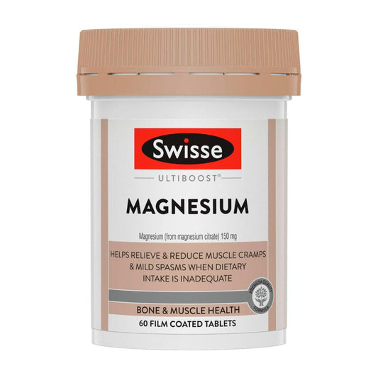 Swisse Ultiboost Magnesium For Muscle Health - 60 pack