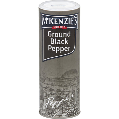 McKenzies Pepper Black Ground 100g
